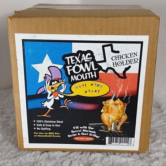 Texas Fowl Mouth Chicken Holder - Picture 4 of 4